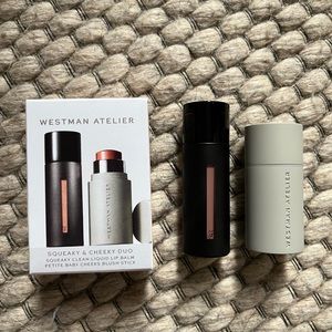 Westman Atelier Squeaky & Cheeky Duo Lip Gloss & Blush in Nana & Bichette